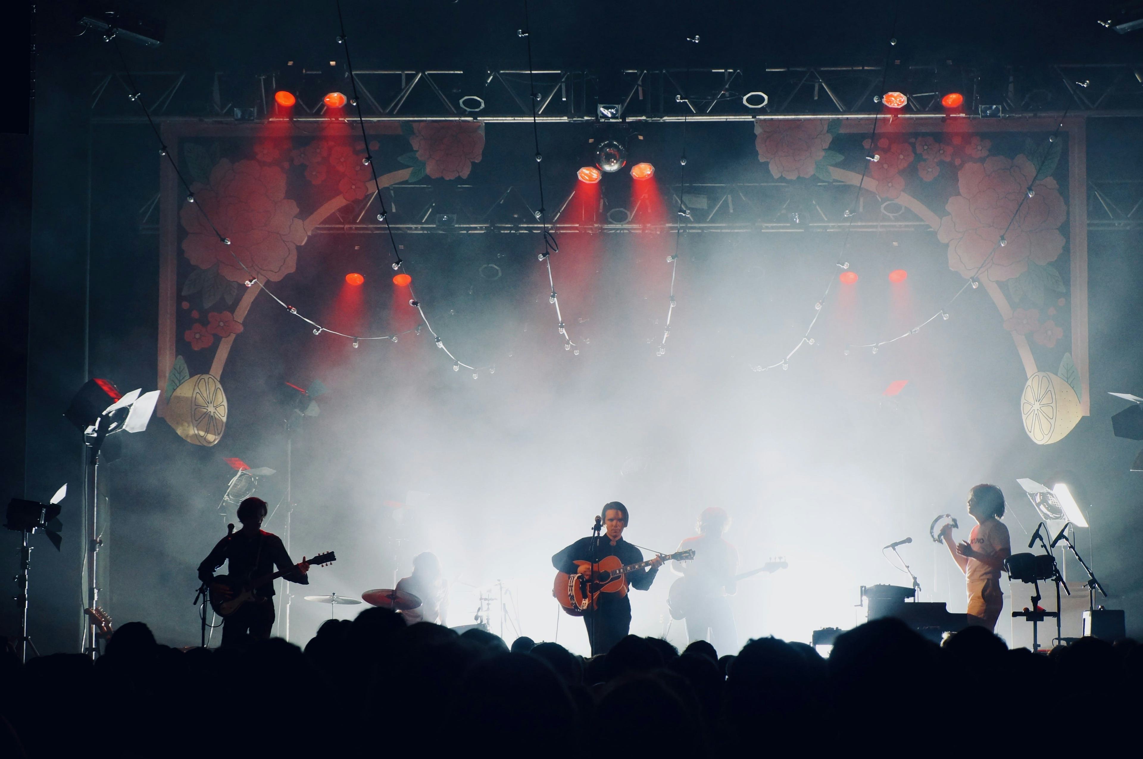 Théo Lawrence & The Hearts, Trianon, 2018, Stage Design, Light Design