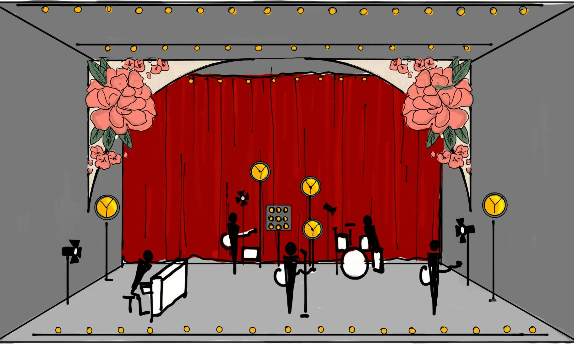 Theo Lawrence & The Hearts, Stage Design